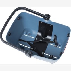 Cykelkurv til hund Basil Buddy KF - front - 45 x 32 x 22 cm - bl