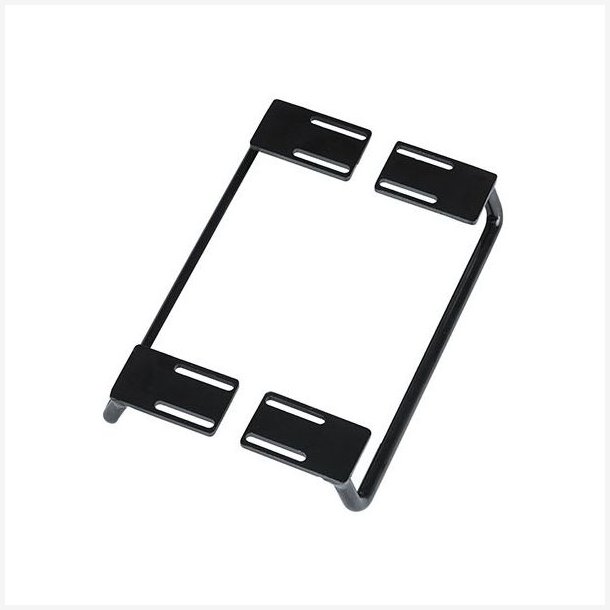 Basil MIK taskebjler - adapter st til MIK carrier plate - sort ( 2 stk.)