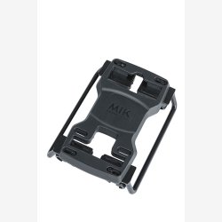Basil MIK taskebjler - adapter st til MIK carrier plate - sort ( 2 stk.)