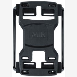 Basil MIK taskebjler - adapter st til MIK carrier plate - sort ( 2 stk.)