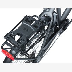 Basil MIK taskebjler - adapter st til MIK carrier plate - sort ( 2 stk.)