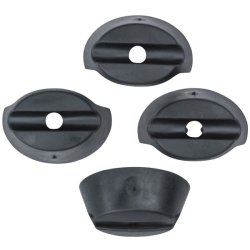 Gummiringe til Basil Buddy Space frame sikkerheds trdnet (4 stk.)