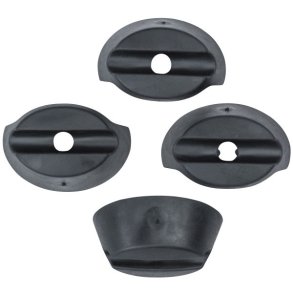 Gummiringe til Basil Buddy Space frame sikkerheds trdnet (4 stk.)