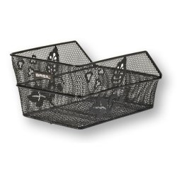 Cykelkurv til bagageb�rer Basil Flower S 36 x 26 x 18 cm - sort