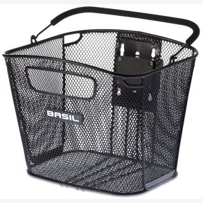 Cykelkurv for front carrier Basil Bold Front KF 28 x 34 x 27 cm - black