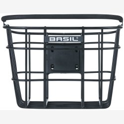 Cykelkurv for front carrier Basil Bremen Alu KF 28 x 37 x 26 cm -black