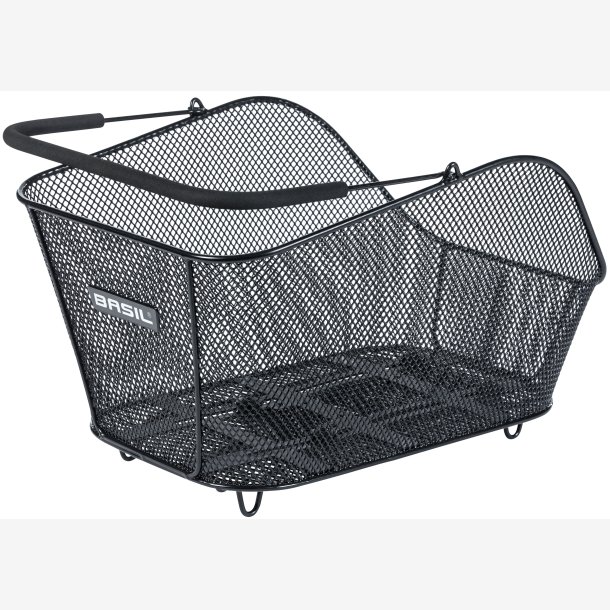 Cykelkurv for rear carrier Basil Icon M MIK 40 x 33 x 25 cm - black