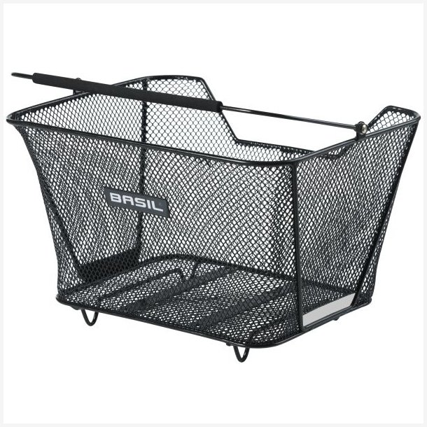Cykelkurv til bagageb�rer Basil Lesto 32 x 41 x 27 cm - sort