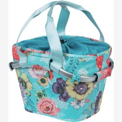 Cykelkurv Basil Bloom Field Carry All Front KF 15 litres 27 x 37 x 25 cm - blue