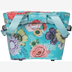 Cykelkurv Basil Bloom Field Carry All Front KF 15 litres 27 x 37 x 25 cm - blue