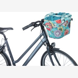 Cykelkurv Basil Bloom Field Carry All Front KF 15 litres 27 x 37 x 25 cm - blue