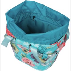 Cykelkurv Basil Bloom Field Carry All Front KF 15 litres 27 x 37 x 25 cm - blue