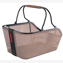 Cykelkurv Basil Cento Tech Fiber Nordlicht MIK 22 liters 46 x 34 x 25 cm - sand brown