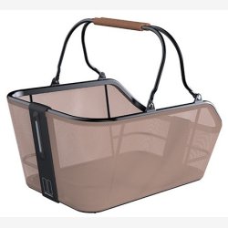 Cykelkurv Basil Cento Tech Fiber Nordlicht MIK 22 liters 46 x 34 x 25 cm - sand brown