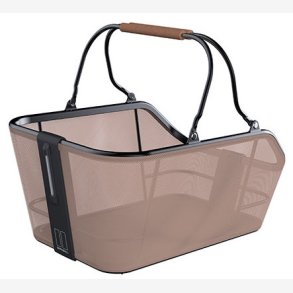 Cykelkurv Basil Cento Tech Fiber Nordlicht MIK 22 liters 46 x 34 x 25 cm - sand brown