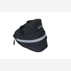 Sadeltaske til cykel Basil Mada 1 liter 19 x 11 x 13 cm - sort