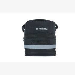 Sadeltaske til cykel Basil Mada 1 liter 19 x 11 x 13 cm - sort