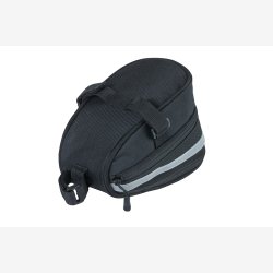 Sadeltaske til cykel Basil Mada 1 liter 19 x 11 x 13 cm - sort