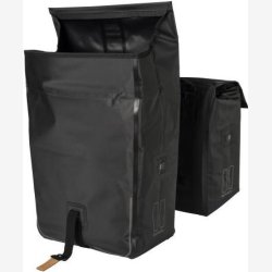 Dobbelt cykeltaske Basil Urban Dry 50 liter 36 x 17 x 42 cm - mat sort