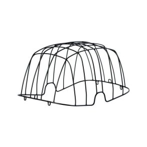 Stltrds sikkerhedsnet til cykelkurv til hund Basil Buddy 43,5 x 30 x 24,5 cm - sort