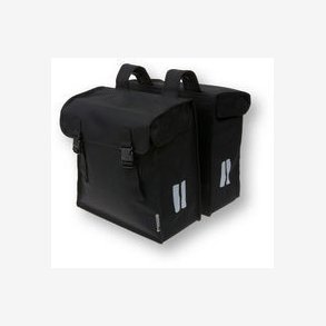 Dobbelt cykeltaske Basil Mara-XXL 47 liter 35 x 16 x 34 cm - sort