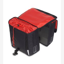 Dobbelt cykeltaske Basil Sport Design 32 liter 35 x 15 x 43 cm - sort