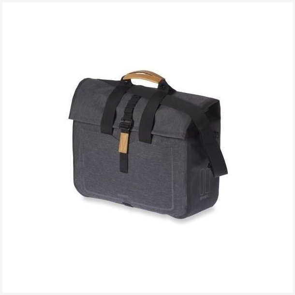 Cykeltaske Basil Urban Dry Business 20 liter 37 x 15 x 38 cm - mrkegr