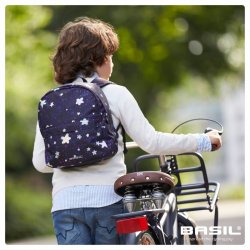 Cykelrygsk til brn Basil Stardust 8 liter  26 x 15 x 29 cm - nightshade