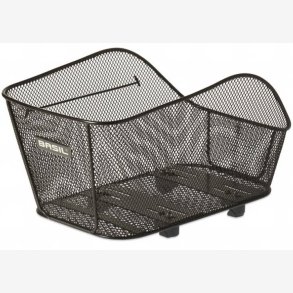 Cykelkurv for rear carrier Basil Icon M 40 x 33 x 25 cm - black