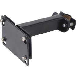 Basil Fixed Mounted Stem Holder - beslag til frontkurv - sort