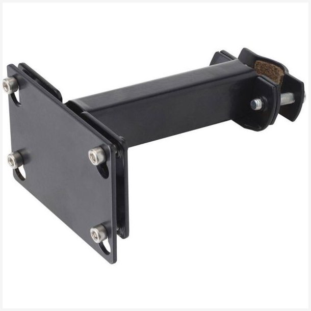 Basil Fixed Mounted Stem Holder - beslag til frontkurv - sort