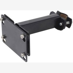 Basil Fixed Mounted Stem Holder - beslag til frontkurv - sort