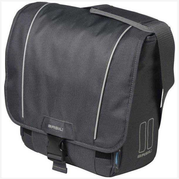 Cykeltaske Basil Sport Design 18 liter 31 x 18 x 31 cm - grafit gr