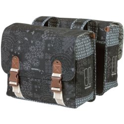 Dobbelt cykeltaske Basil Bohme Carry All 35 liter 37 x 15 x 37 cm - sort