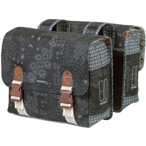 Dobbelt cykeltaske Basil Bohme Carry All 35 liter 37 x 15 x 37 cm - sort