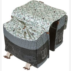 Dobbelt cykeltaske Basil Bohme Carry All 35 liter 37 x 15 x 37 cm - sort