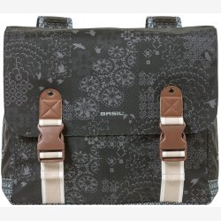 Dobbelt cykeltaske Basil Bohme Carry All 35 liter 37 x 15 x 37 cm - sort