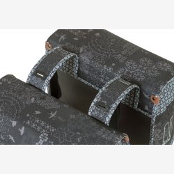 Dobbelt cykeltaske Basil Bohme Carry All 35 liter 37 x 15 x 37 cm - sort