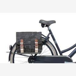 Dobbelt cykeltaske Basil Bohme Carry All 35 liter 37 x 15 x 37 cm - sort