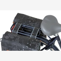 Dobbelt cykeltaske Basil Bohme Carry All 35 liter 37 x 15 x 37 cm - sort