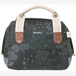 Cykeltaske til styr Basil Bohme City Bag 8 liter  32 x 12 x 23 cm - mrkegr