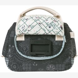 Cykeltaske til styr Basil Bohme City Bag 8 liter  32 x 12 x 23 cm - mrkegr