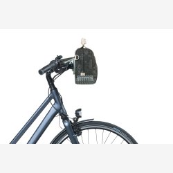 Cykeltaske til styr Basil Bohme City Bag 8 liter  32 x 12 x 23 cm - mrkegr