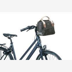 Cykeltaske til styr Basil Bohme City Bag 8 liter  32 x 12 x 23 cm - mrkegr