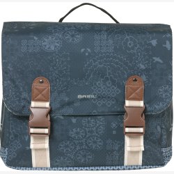Double Cykeltaske Basil Boh&egrave;me MIK 35 liters 37 x 15 x 37 cm - blue