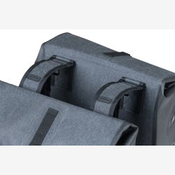 Dobbelt cykeltaske Basil Urban Dry 50 liter 36 x 17 x 42 cm - gr melee