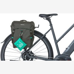 Cykeltaske Basil Discovery 365D 9 liter 30 x 14 x 31 cm - sortgr