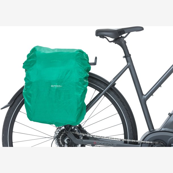 Double Cykeltaske Basil Discovery 365D 18 liters 30 x 15 x 31 cm - black melee