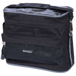 Cykeltaske til styr Basil Mali 8 liter 26 x 17 x 22 cm - sort
