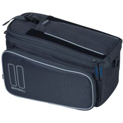 Cykeltaske til bagagebrer Basil Sport Design Trunkbag MIK 7 til 15 liter 36 x 26 x 18 cm - gr